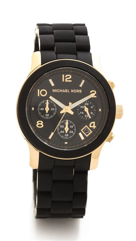 michael kors black watch sale.